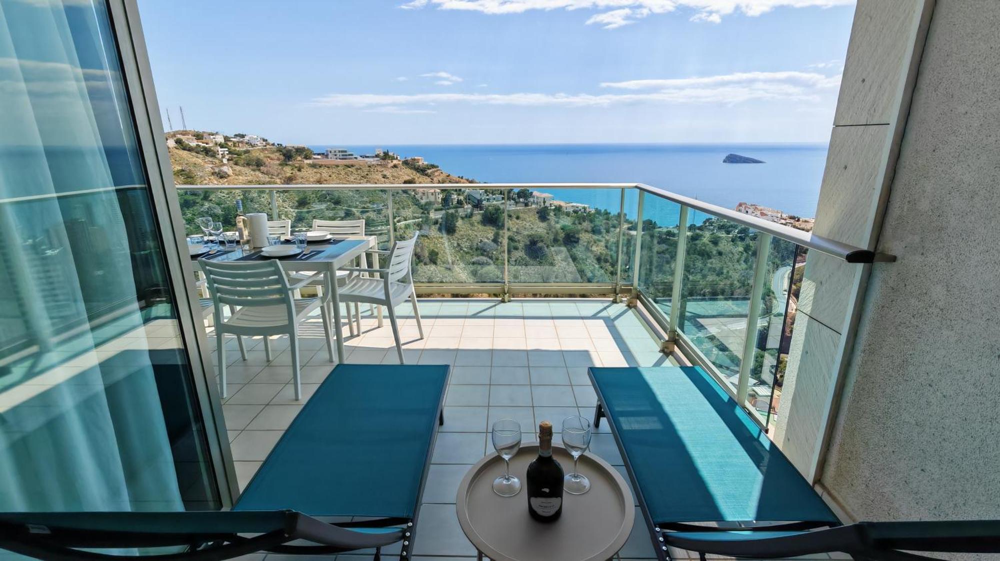 Benidorm High Rise Apartments - Sea Views - Torre Lugano 外观 照片