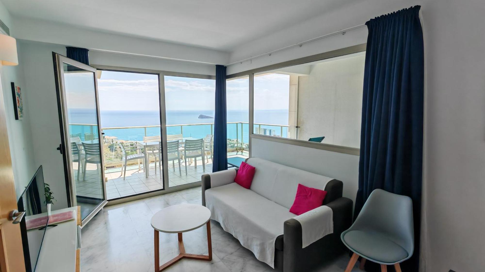 Benidorm High Rise Apartments - Sea Views - Torre Lugano 外观 照片