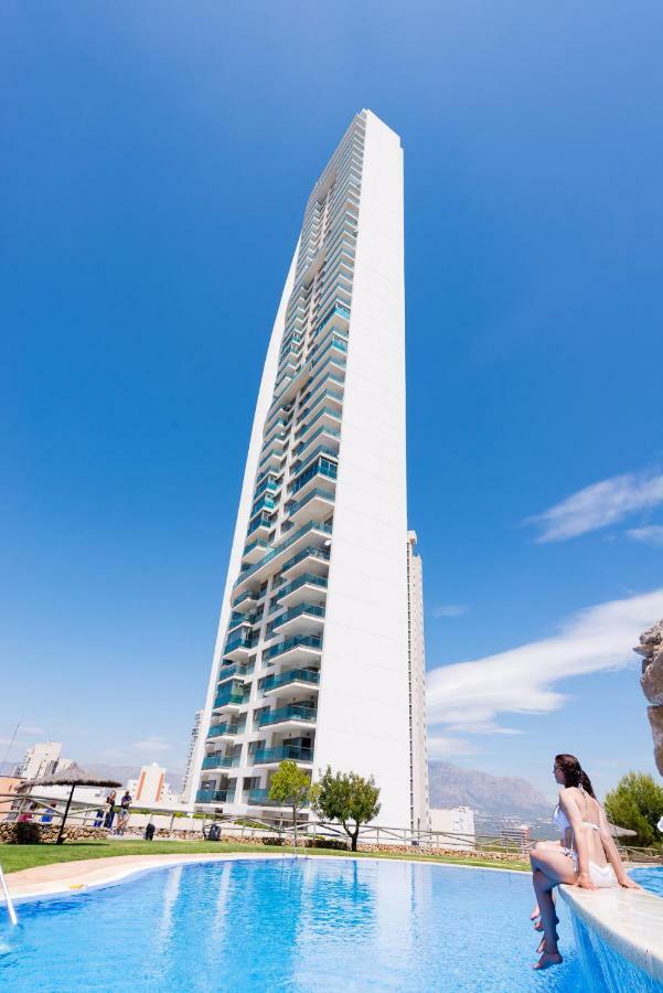 Benidorm High Rise Apartments - Sea Views - Torre Lugano 外观 照片